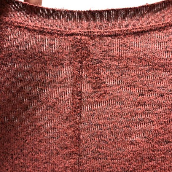 lightweight split-seam tunic v-kneck sweater - Picture 7 of 7